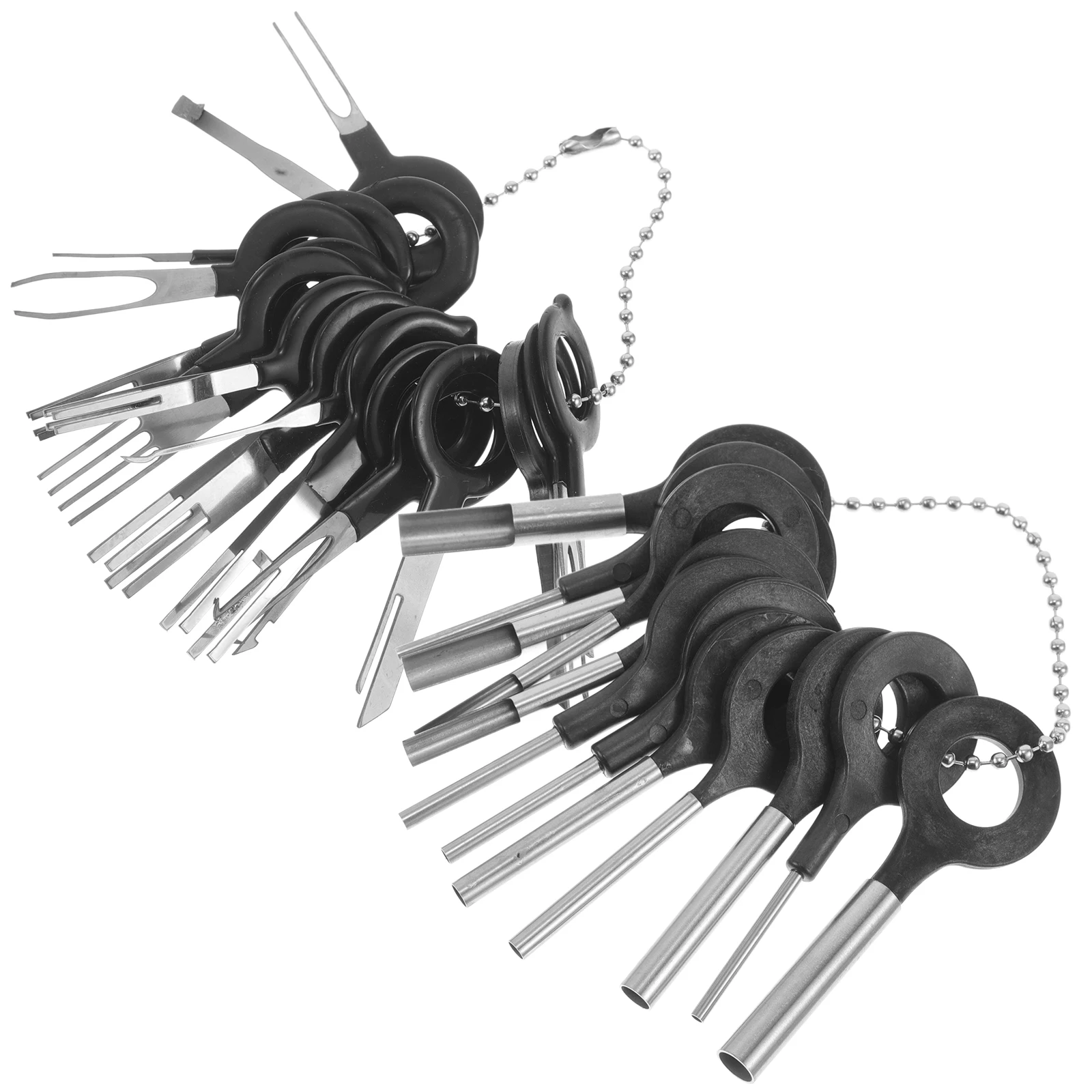 

28pcs Pin Removal Tool Kit High Quality Carbon Steel Electrical Connector Terminal Extractor Car Aerospace Electronics