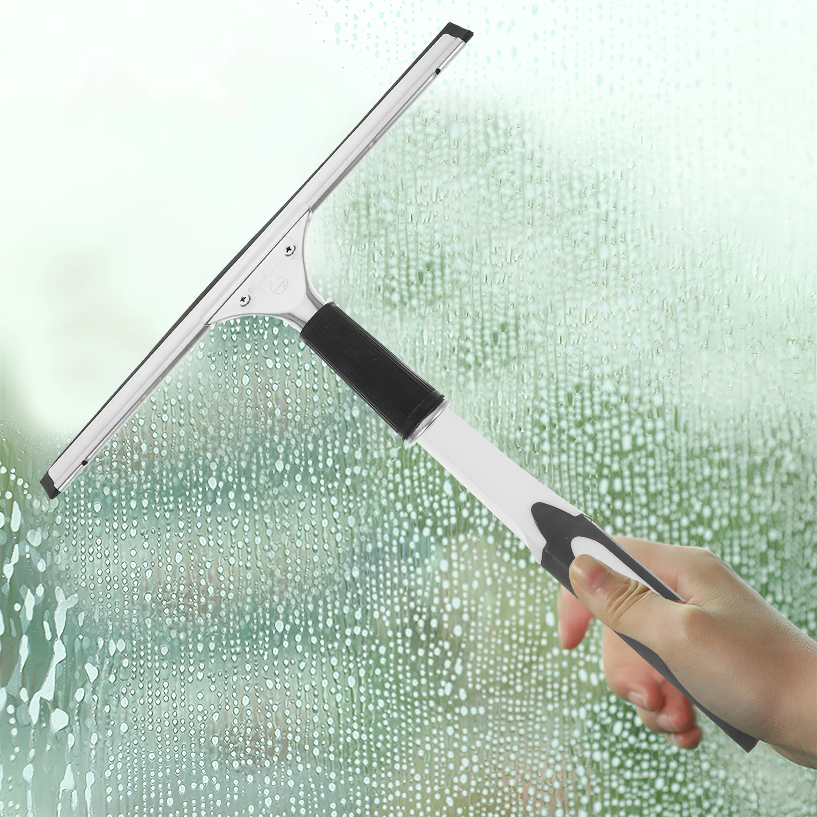 

Glass Scraper Window Washing Squeegee Head Replacement Detachable Sleeve For Tough Dirt Removal High Absorption