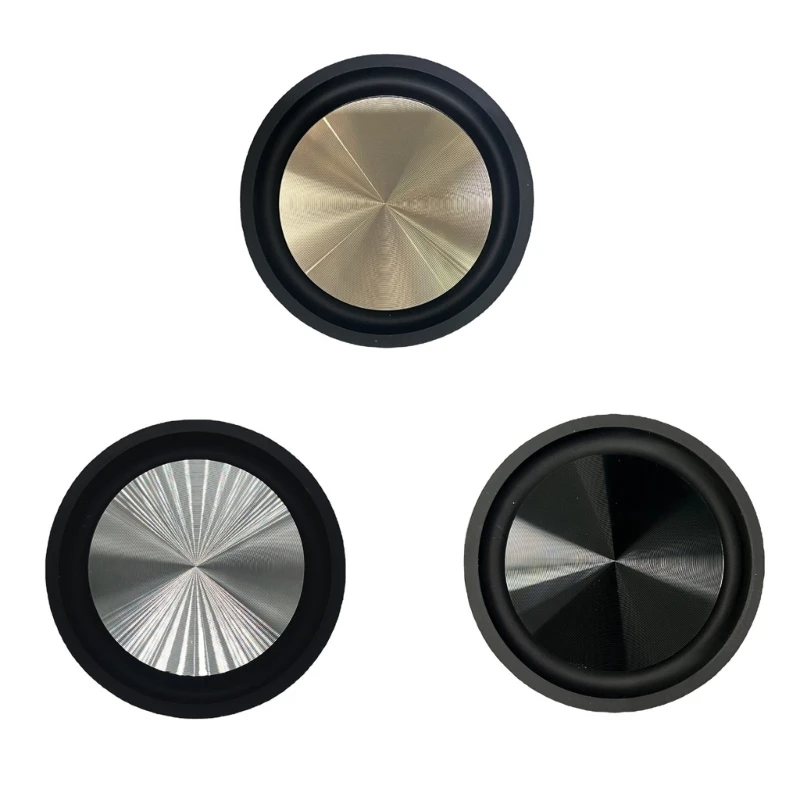 90mm Bass Speaker Passive Radiator Auxiliary Rubber Vibration Plate Subwoofer