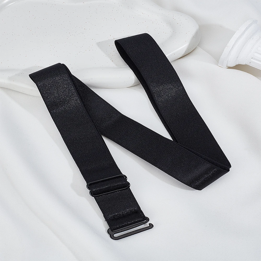 1Pcs Elastic Stretch Chain Belt Comfortable Invisible Wist Belt for Skirt Dresses Jeans Coats 52.3cm for Handmade Gift