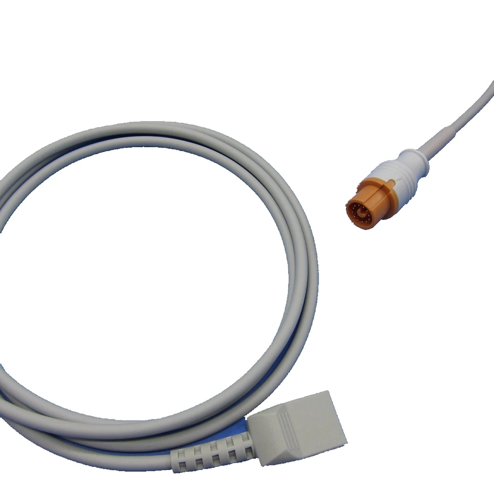 

Инвазивный кабель артериального давления IBP, переходной кабель преобразователя для 12-контактных мониторов артериального давления F*ukuda