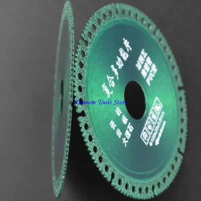 57be 100mm Cắt kim cương Vòng tròn cưa lưỡi cắt bằng gốm bằng đá cẩm thạch cắt khô và mài Công cụ vòng