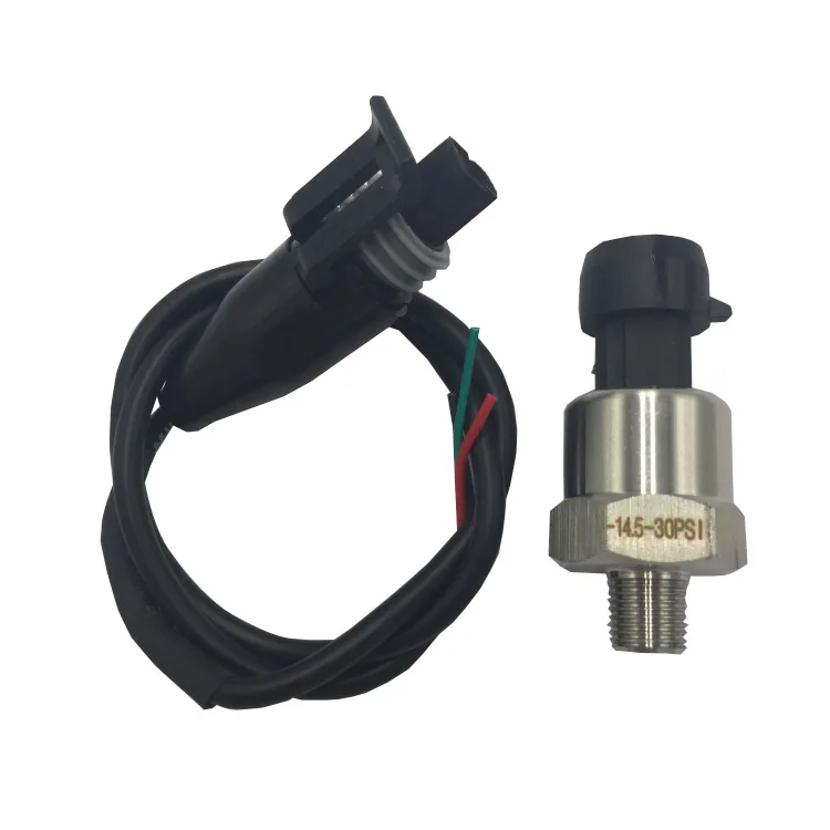 5V 1/8NPT Stainless Steel Fuel Air Pressure Sensor Transmitter 0.5-4.5V Linear Output For Oil Gas Diesel Tank Industrial Automat