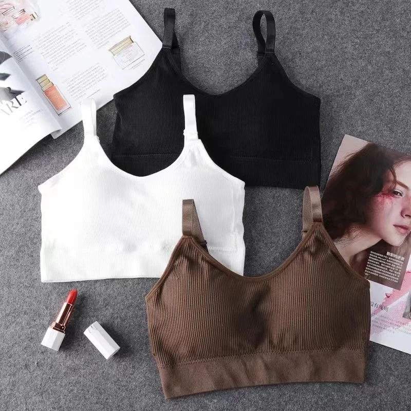 Women Seamless Brassiere Bra Full Cup Breathable Bralette Wire Free Comfort Sleep Bra Running Fitness Top High Quality Sport Top
