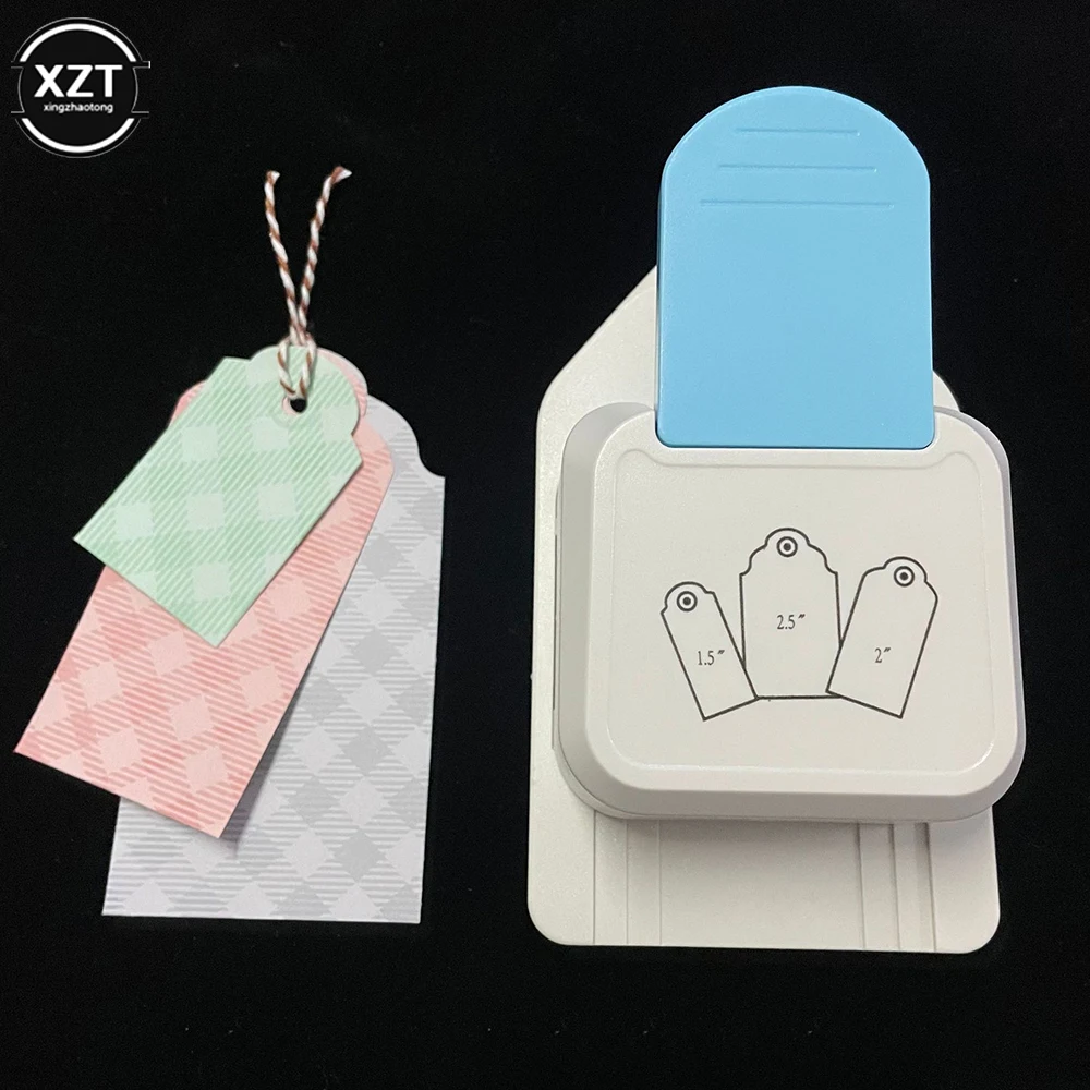 Corner Rounder Cutter Paper Label Punch, 3 em 1 Tag Punch, Scrapbooking Card, DIY Paper Card, Photo Planner, Cutting Supplies