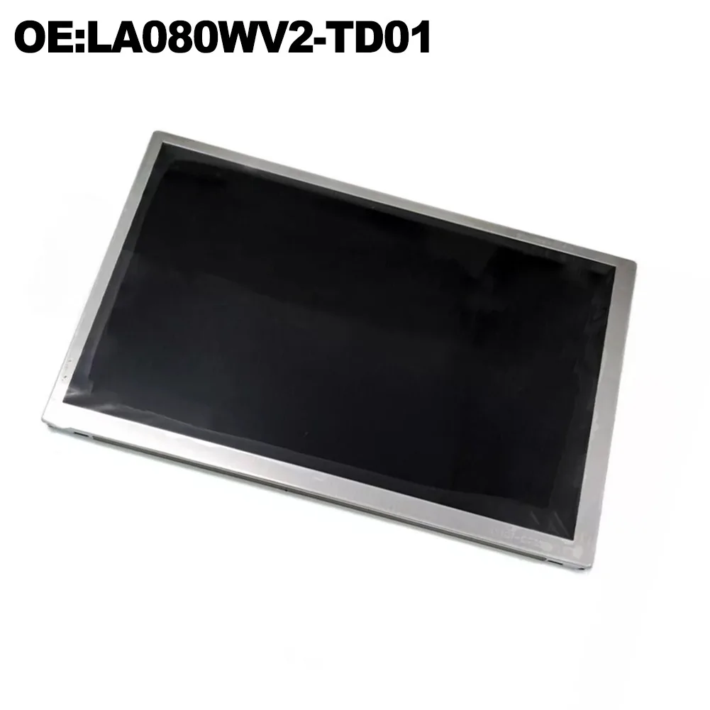 Newest Sale LCD Display For Toyota For Highlander 2014-2019 8inch Radio Nav OEM Number LA080WV2(TD)(01), LA080WV2-TD01 Wholesale