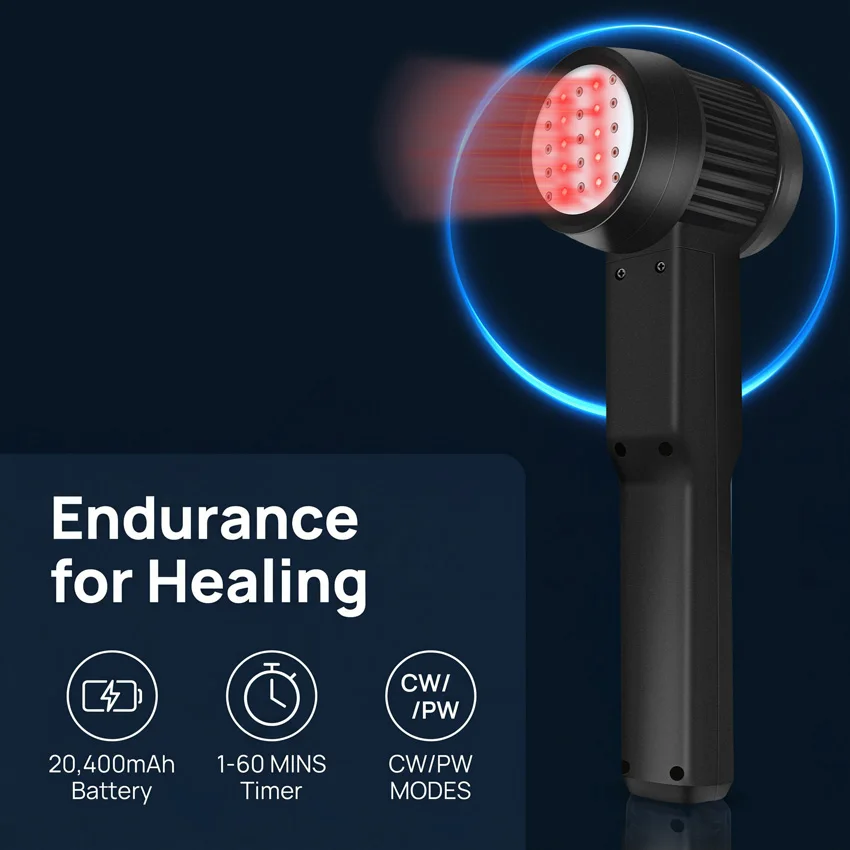 

Physical Therapy 8W Red Light Lamp for Home Use Professional Grade Infrared Light for Shoulder Pain Relief Muscle Recovery Anti-Inflammatory