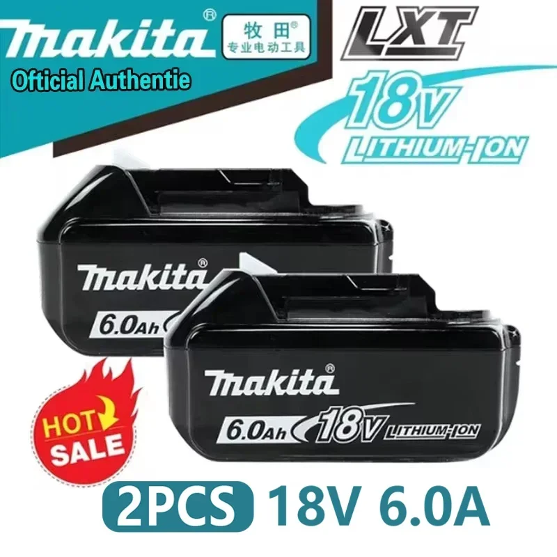 Original Makita 18v 6.0Ah Lithium-ion Rechargeable Battery Replacement Makita Bl1850b BL1850 Bl1860 Bl1830 Bl1815 Bl1840 LXT400