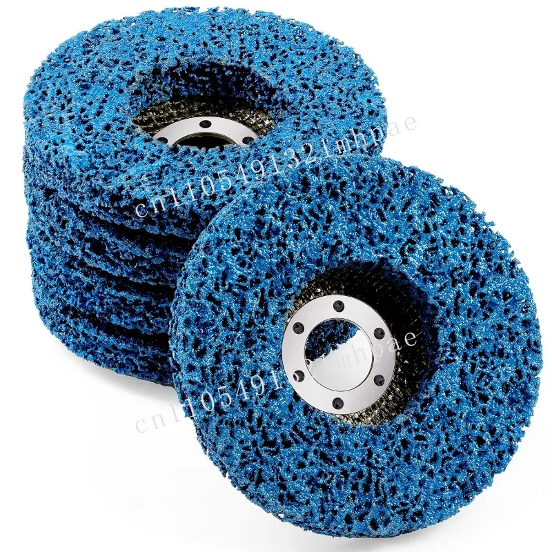 

4 "X 5/8" 4-1/2 "x 7/8" 5 "x 7/8" Blue Tape Disc for Angle Grinder Power Tool for Clean Remove Paint Rust Oxidation
