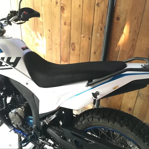 Imagen 2 del producto Para Loncin Voge 300 Rally 300 GY 300GY Rally300 accesorios funda de asiento de malla aislamiento térmico funda protectora para cojín de asiento