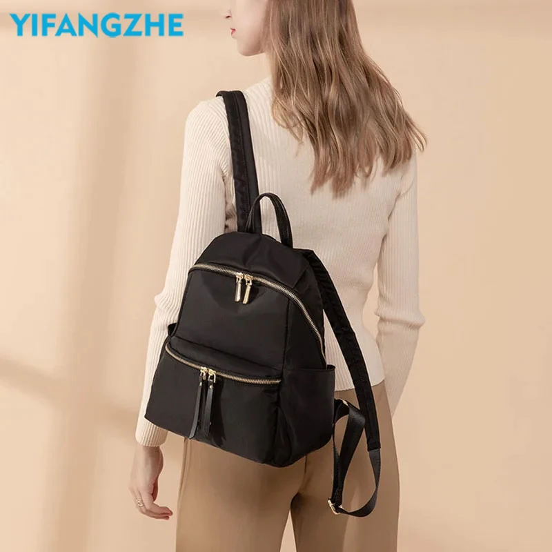 

YFZ Backpack for Women , Premium Nylon Pack Casual Lightweight Strong Fashion Small Daypack For Ladies Girls Travel / Shopping