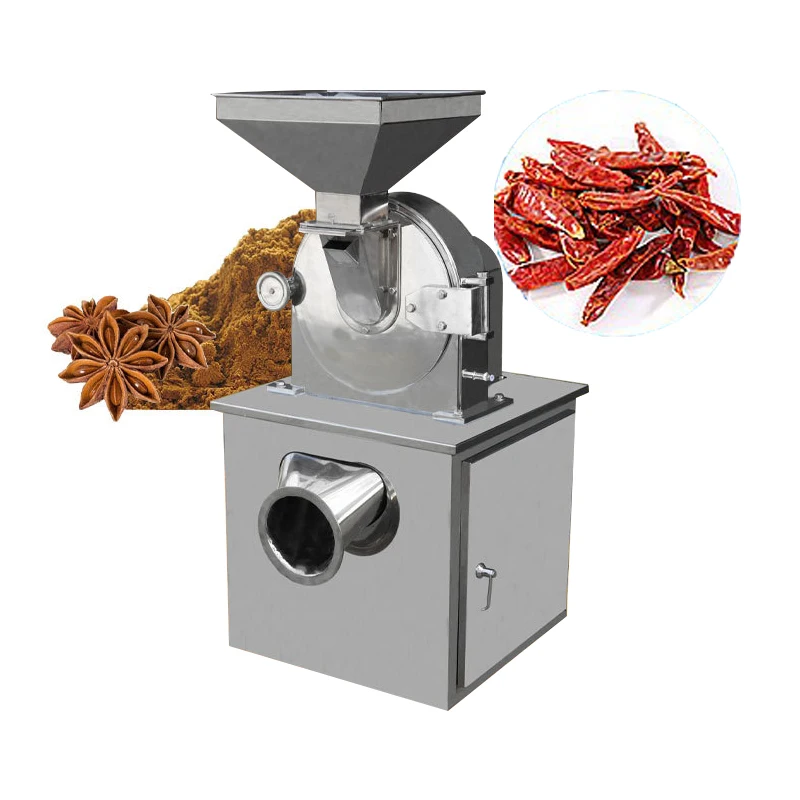 

Easy to Clean Dry Pepper Corn Lotus Seeds Spice Grinding Machine Price for Snack Street