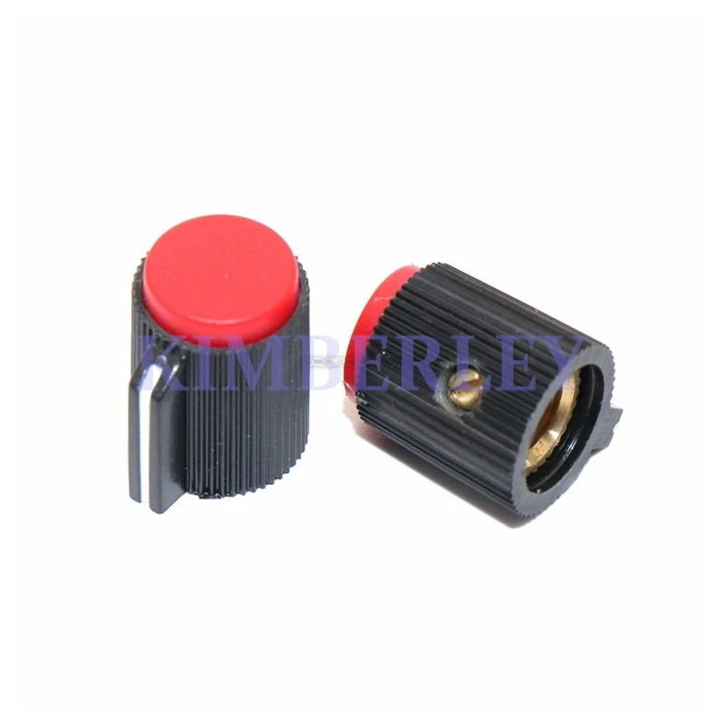 5PCS Potentiometer Knob Adjusting Knob Welding Machine Current Adjusting Knob Cap Bakelite Knob Welding Machine Accessories Red