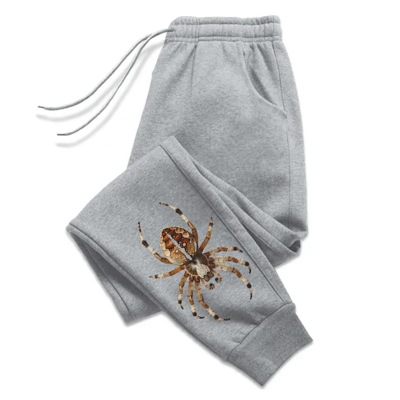 

Men's Funny Sweatpants Real Spider Printed Trousers All Season Casual Sport Jogging Pants Male Home Outdoor Comfort Soft Joggers