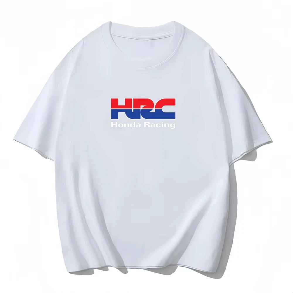 

Гоночный костюм с принтом Honda 2025, модная приятная для кожи мужская футболка, летняя свободная повседневная рубашка, топ