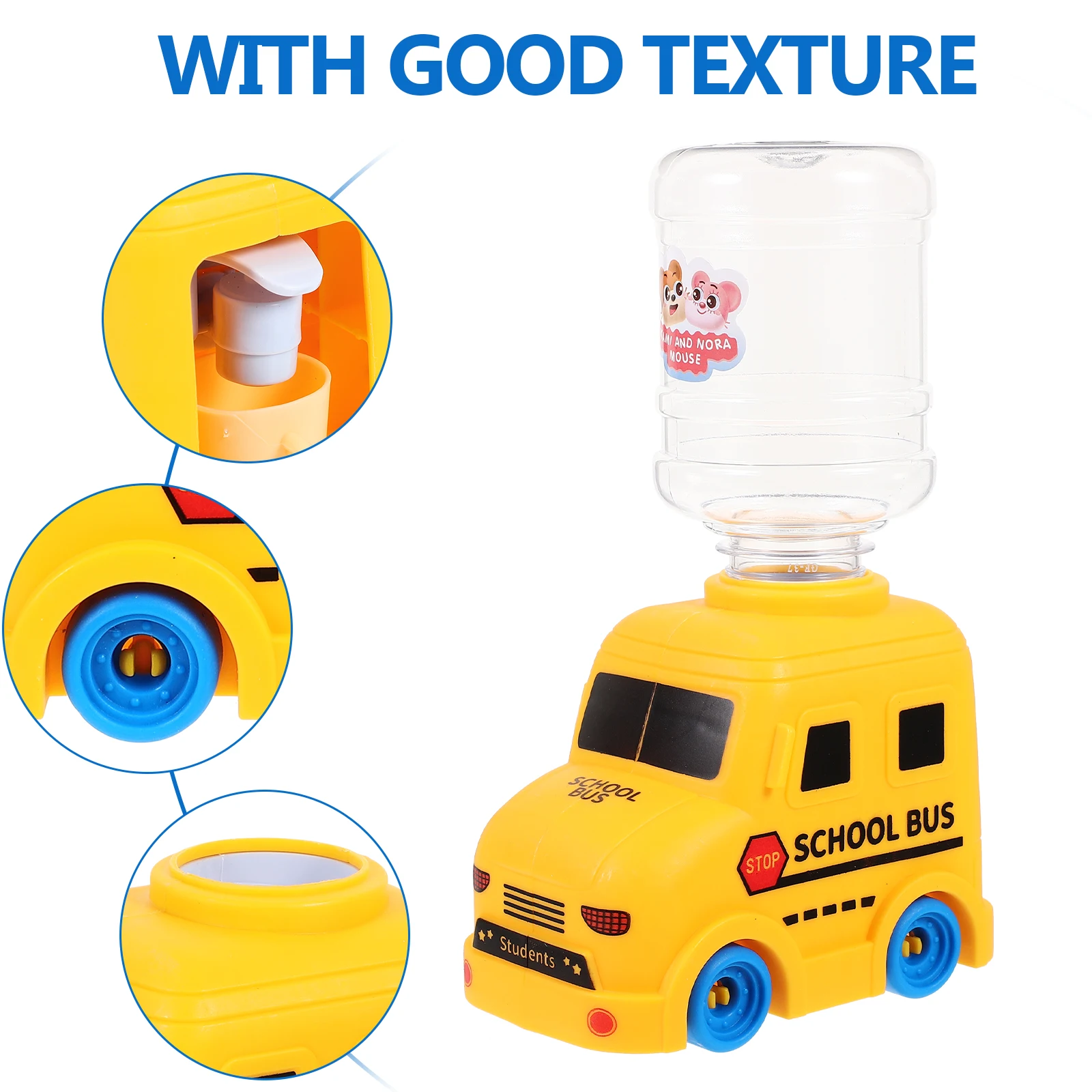 Zabawka dystrybutor wody mini kuchnia sypialnia mała fontanna zabawka sprzęt do pokoju zabaw śmieszny