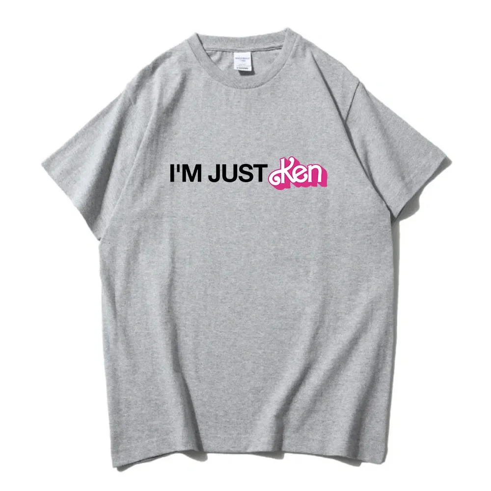 I'm Just Ken RyanGosling T-shirts Summer Women Men Streetwear Tee-shirt Short Sleeve Cotton Comfortable Tshirt Aesthetic Clothes image 2