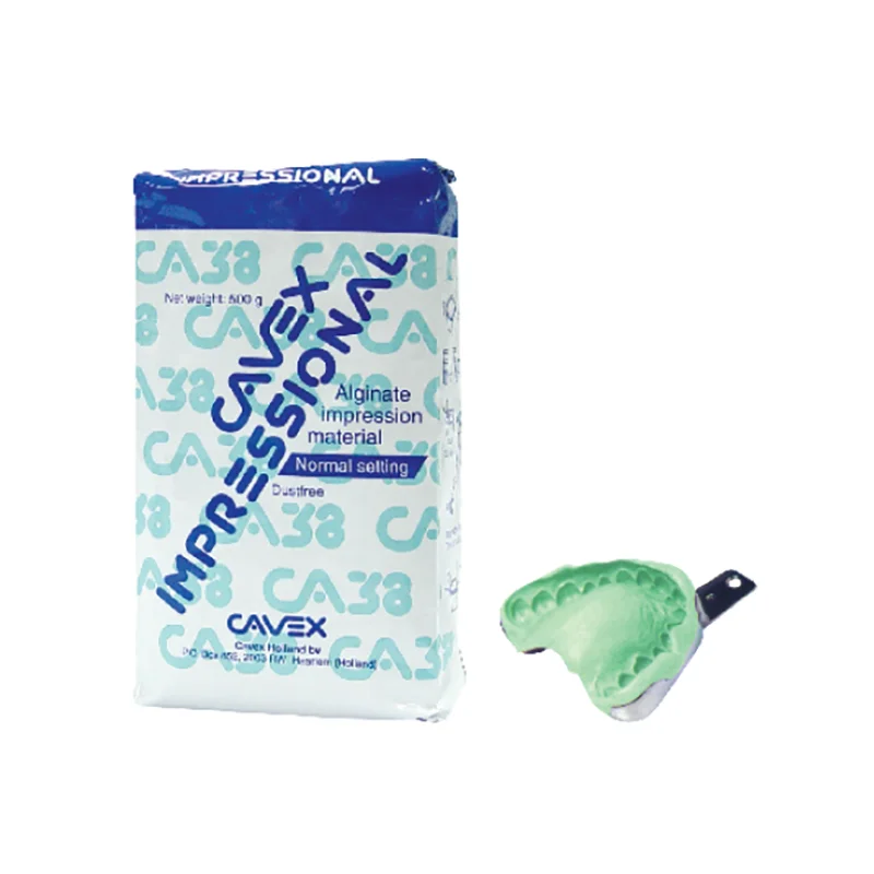 

Cavex Ca38 Альгинат Превосходная прочность, контроль и стабильность Альгинатный впечатляющий материал Нормальная плавка