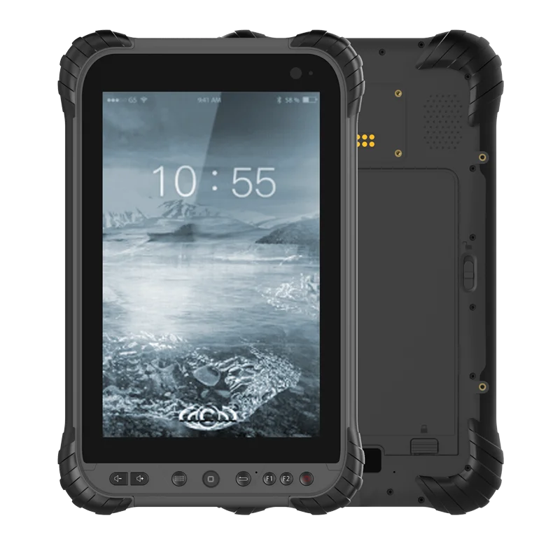 8' Rugged Android 13 Tablet IP67 Waterproof 6/8GB RAM 128/256GB Storage 9000mAh Battery QC3.0 Fast Charge 5G WiFi6 GPS NFC