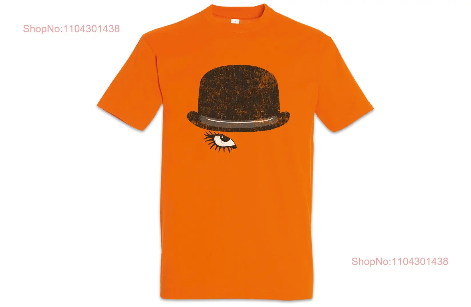 Alex Eye Men T Shirt A Uhrwerk Clockwork droogs Alexander DeLarge Orange Gang Comic Cartoon Toon Look Hat