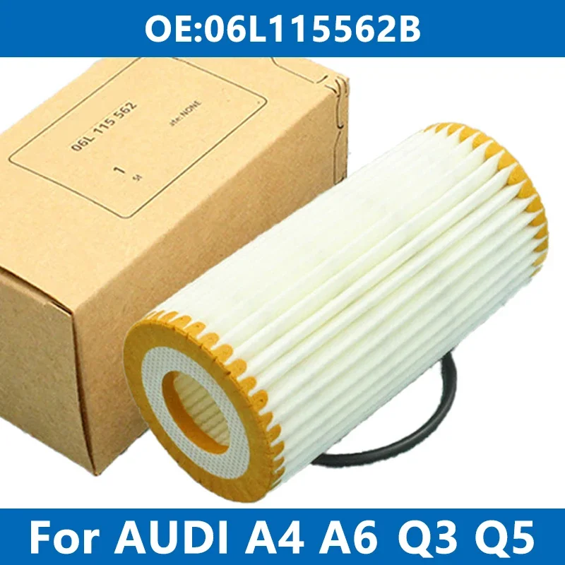 

Car Oil Filter Kit 06L115562B For AUDI B8 B9 C7 C8 A1 A3 A4 A5 A6 A7 A8 Q2 Q3 Q5 Q7 Q8 TT 1.8 2.0TFSI 35 40 Engine Oil Filters