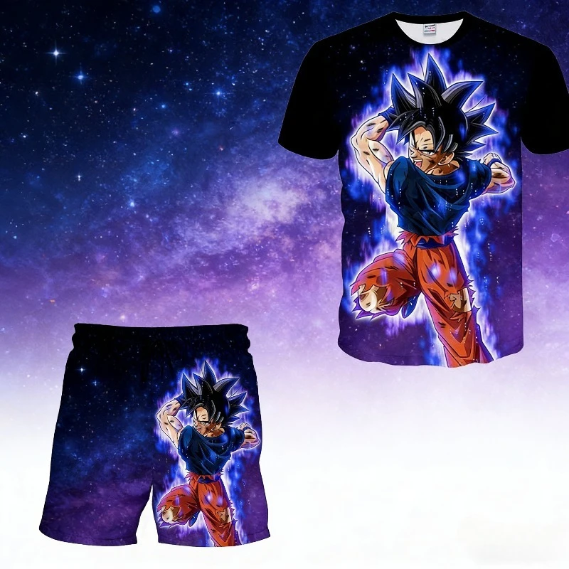 Boyshort Underwear - Japanse Cartoon Dragon Ball Z T-shirt