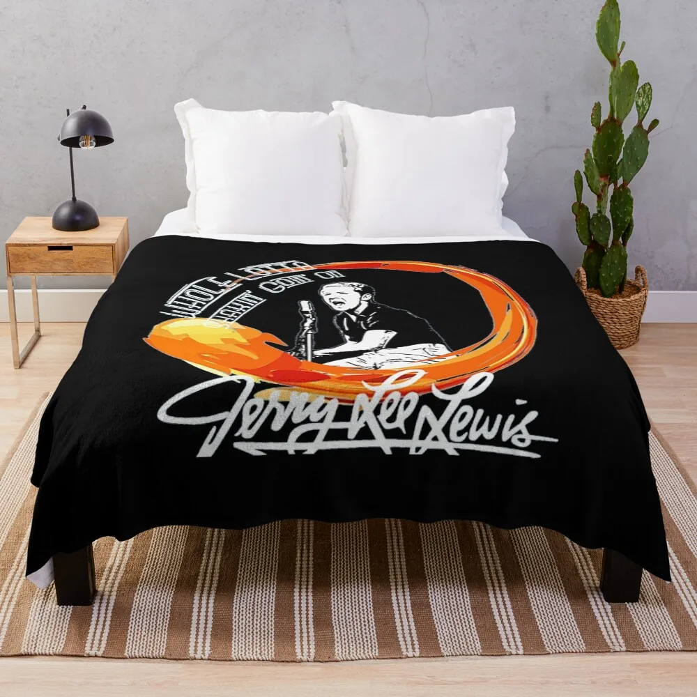 

Jerry Lee Lewis Throw Blanket For Baby Thermals For Travel Picnic christmas gifts Blankets