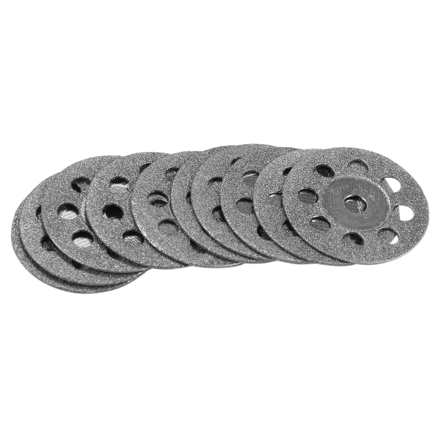 Disco de corte de diamante para rebolo de metal, Mini Serra Circular para Broca Ferramenta Rotativa, Acessórios, 20mm, 10Pcs