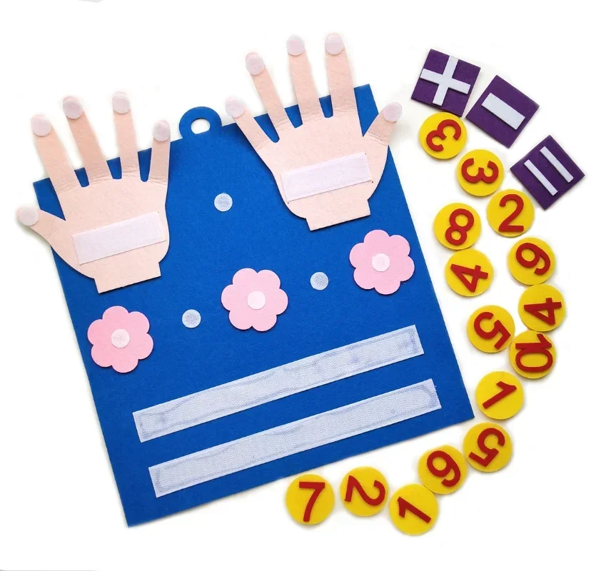 Montessori Math Counting Toy for Early Learning and Fine Motor Skills 4