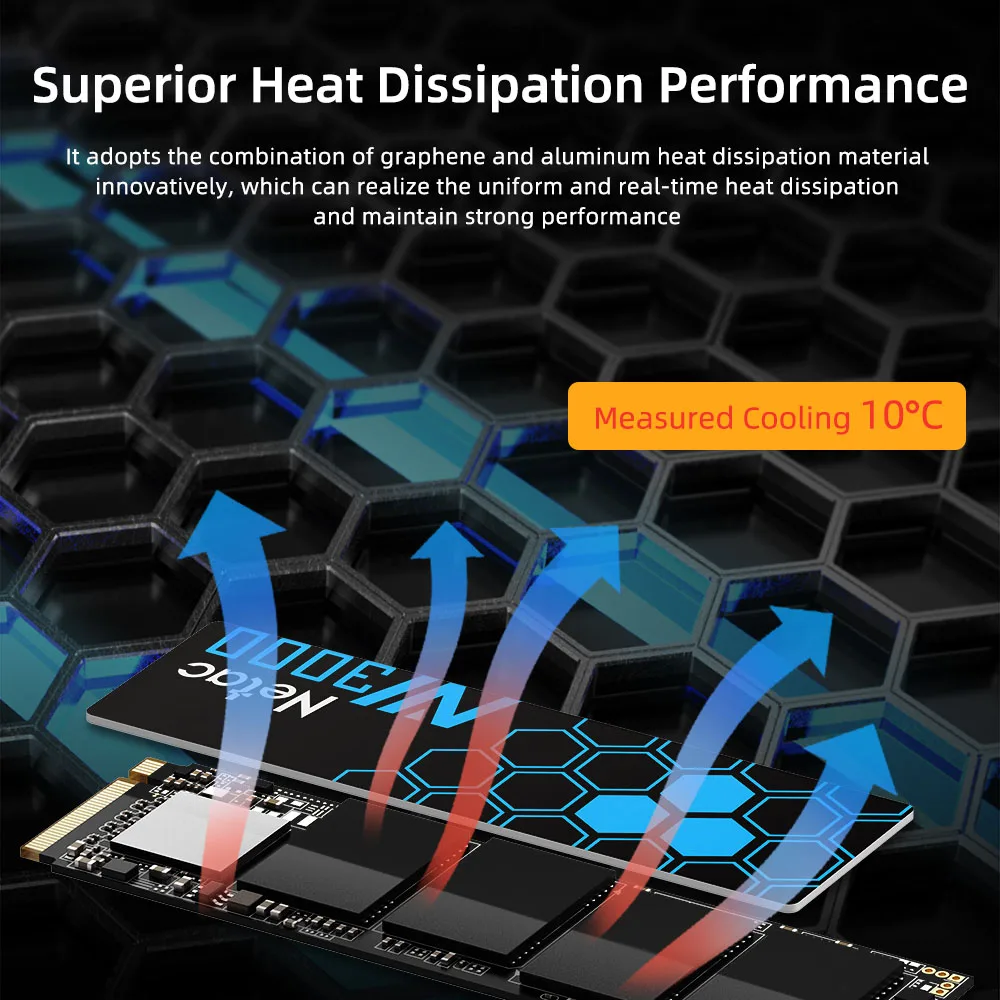 Netac 노트북 데스크탑 PC용 SSD NVME M.2 3500 MB/s 디스크, 2TB 1TB HD 250GB 500GB SSD 하드 드라이브, PCIe3.0 내장 솔리드 스테이트 드라이브