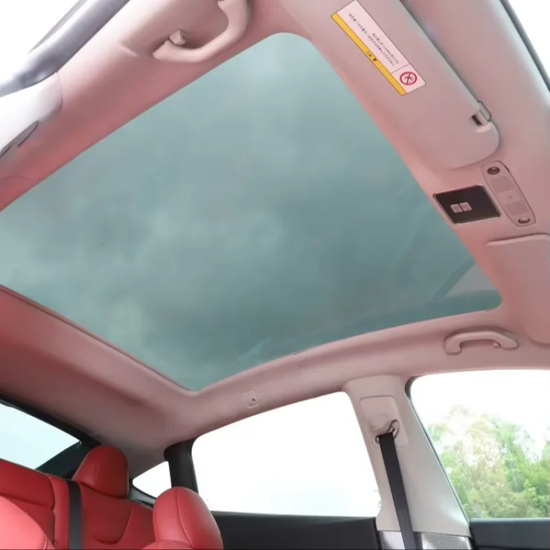 

Power Panoramic Sunroof Retractable Roof For Tesla Model 3 Y Sun Protection Electric Sunshade