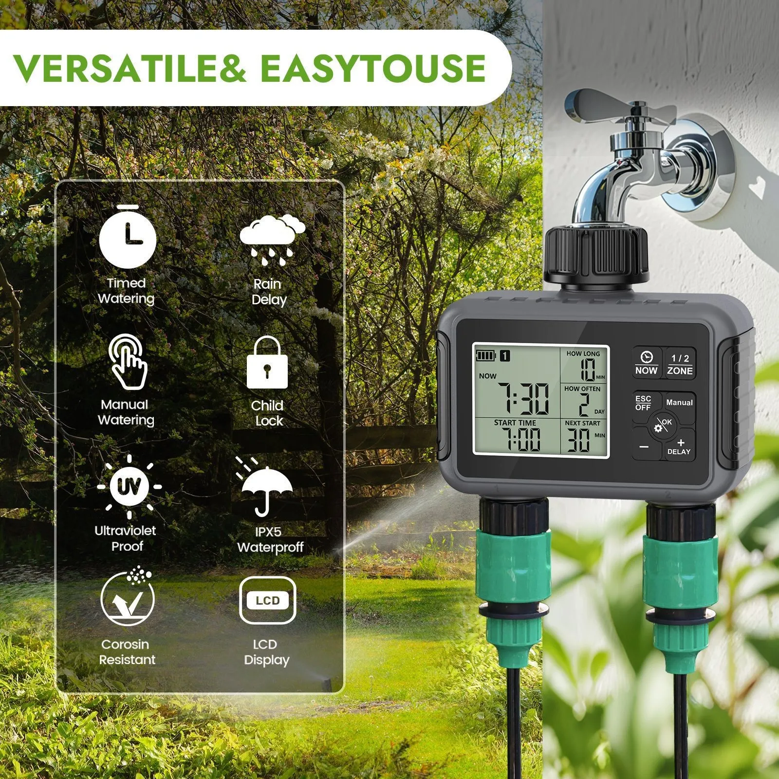 Beregeningstimer Automatisch b - Smart Garden Gadgets recensie en prijs