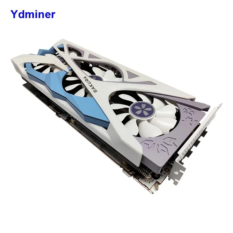 Dalam stok baru rx 6800xt yeston 6600xt 6700xt 6800xt gddr6 256bit kartu grafis komputer Gaming