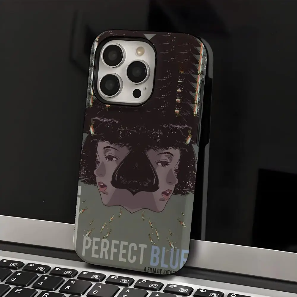 

Идеальный синий чехол для телефона INS для iPhone 16, 15, 14, 13, 12, 11 Pro Max X XR XSMax 7, 8 Plus, глянцевая пленка, жесткий чехол из ПК