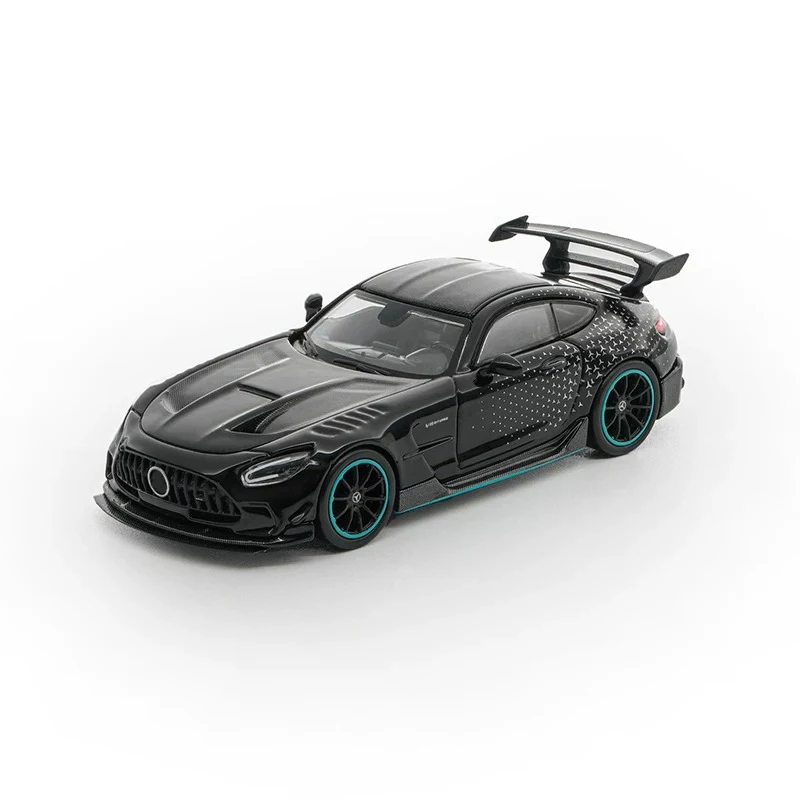 

HappyCar HC 1:64 GT Black Series Alloy Car Model Static Collection Decorated Holiday Gifts Toys
