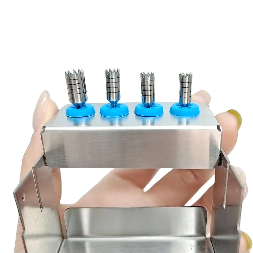 Dental Implant Trephine Bur & Hollow Bone Ring Cutter, Osteotomy and Bone Harvesting Drill – Implant Surgery Accessories