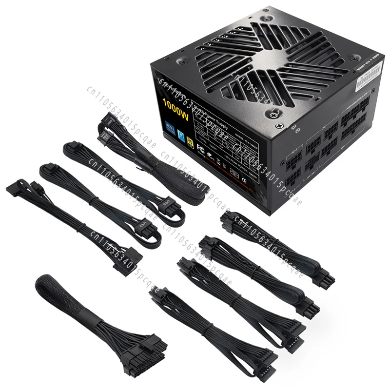 1000W 80 PLUS Gold PC Power Supply PCI-E 5.1 Gaming PC PFC Fully Modular ATX Power Supply, Supports 50 Series Graphics Cards