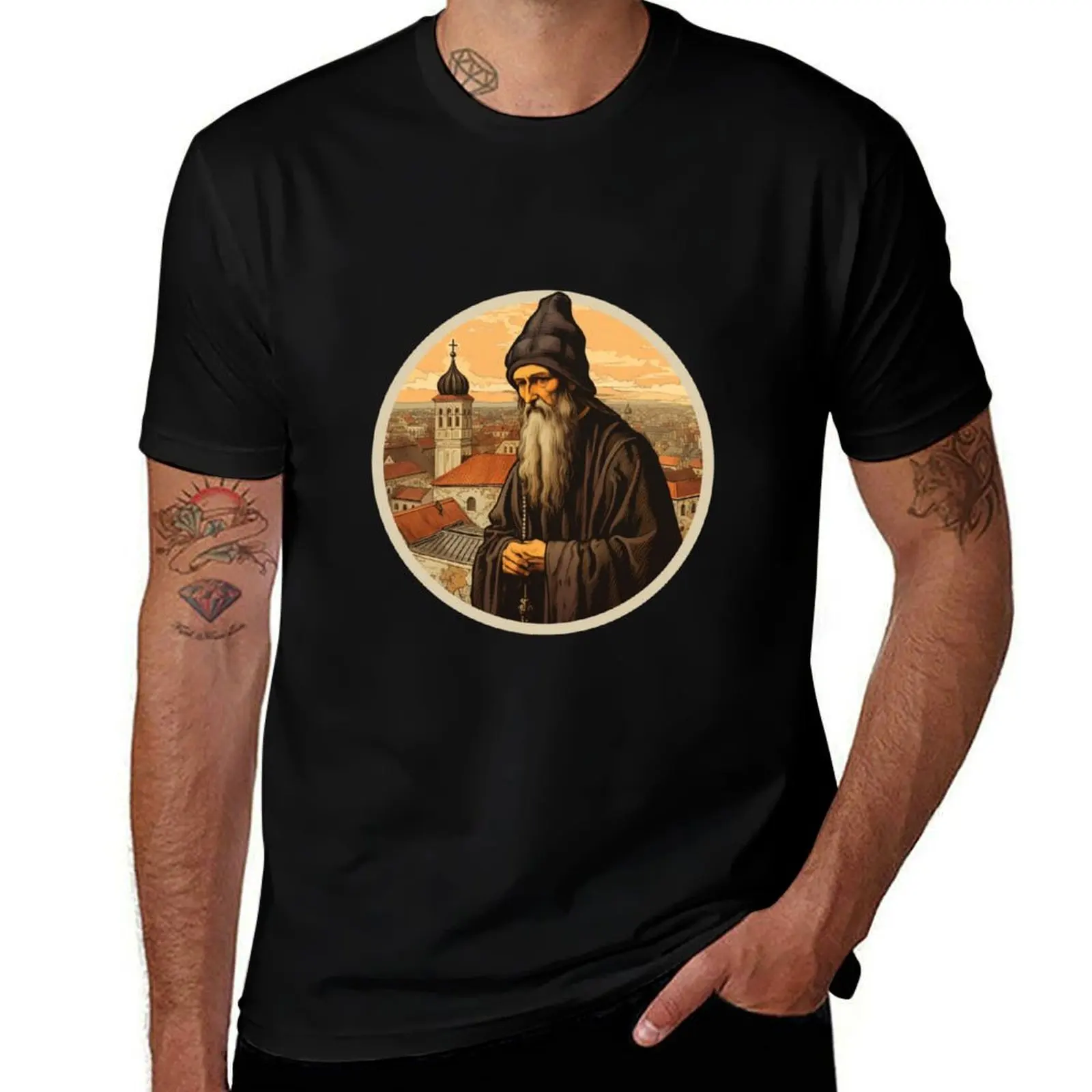 

Футболка Jan Hus, Church, Czech, модные рубашки, летние топы, роскошные дизайнерские мужские футболки с рисунком в стиле хип-хоп