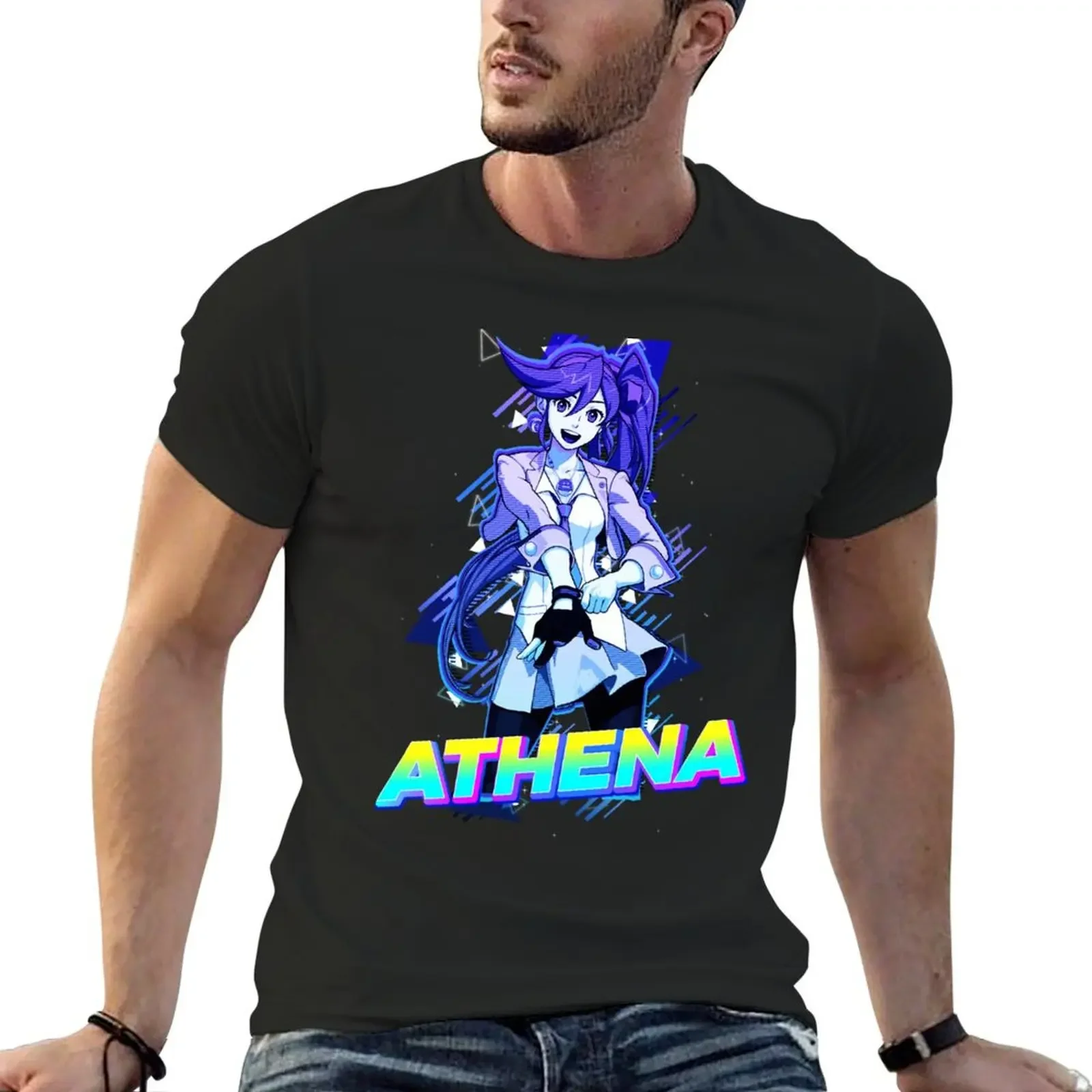 

Athena Cykes Ace Attorney T-Shirt for a boy graphic shirts anime outfits for men