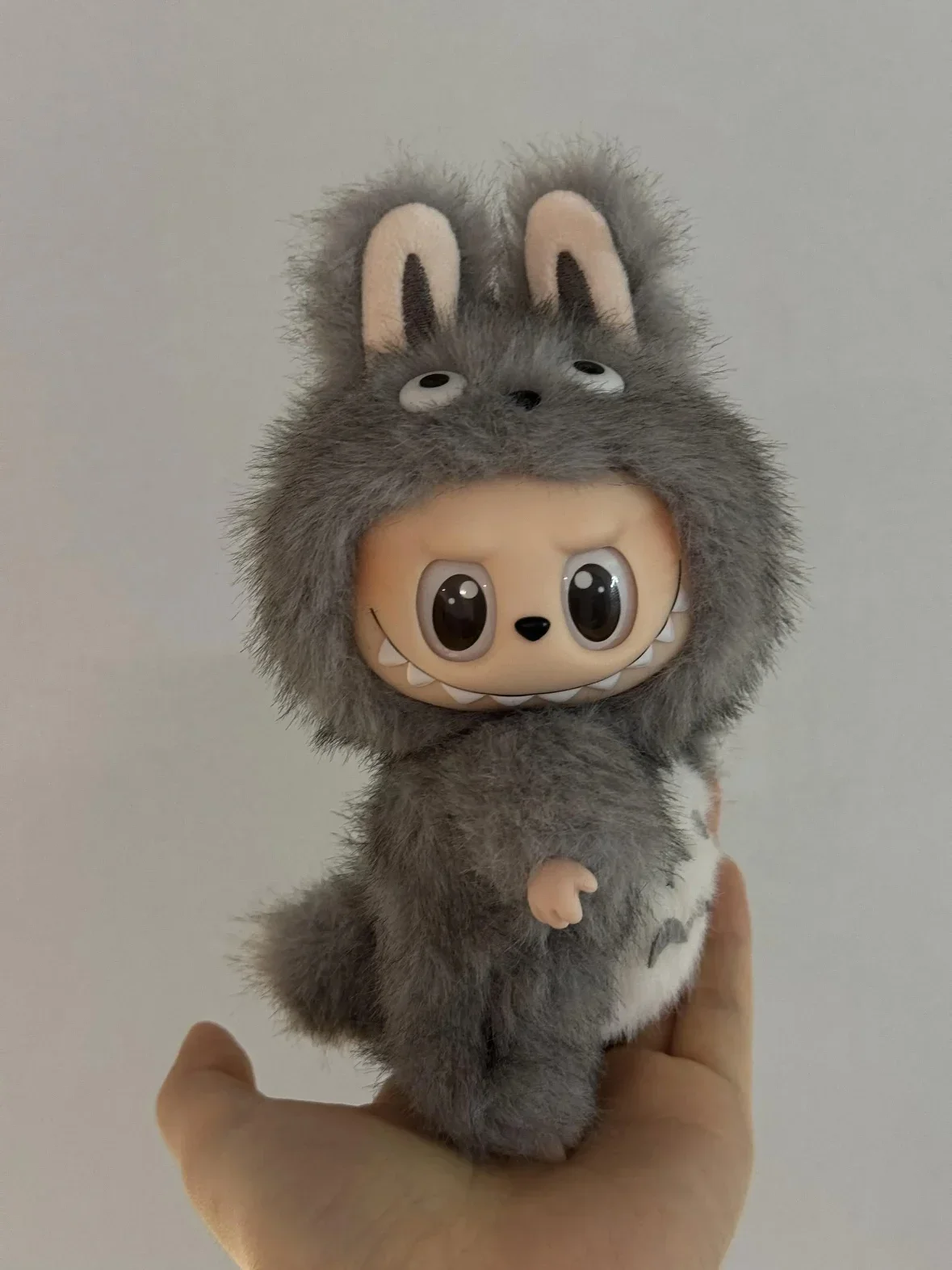 

For 17cm Labubu Replacement Clothes Plush Cute Totoro Baby Clothes Labubu Doll Pendant Clothes Standing Posture Baby Clothes