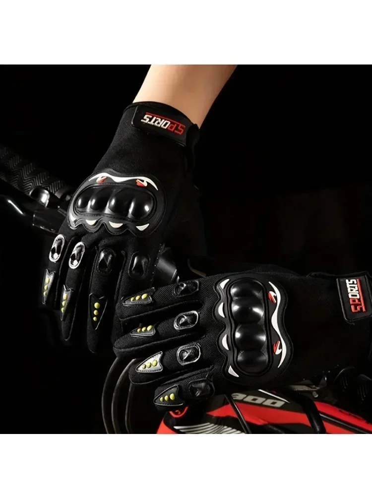 

​​Summer Motorcycle Gloves - Breathable Hard Knuckle Touchscreen Tactical Riding Gloves​​