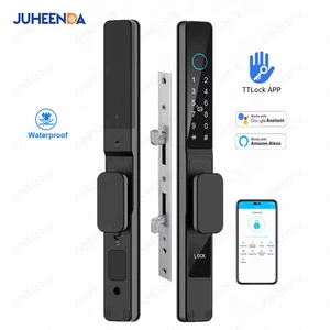 Intelligentes Schloss für wasserdicht 12 Hauptverkauf Elektronische Verriegelung für Aluminiumtür - №4