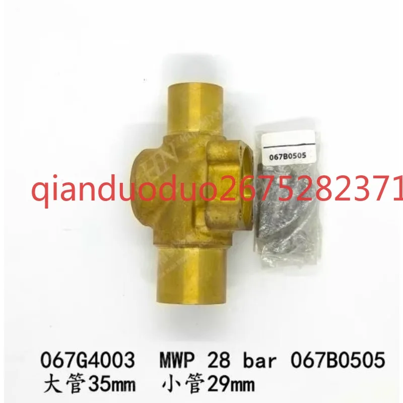 Suitable for thermal expansion valve bottom valve body straight through 067G4003 MWP 28 bar 067B0505