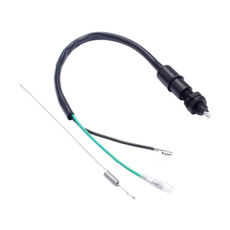 XA6H Permanent Plastic Brake Light Change For Motorbike With Spring 2 Wire Plan