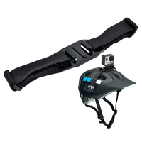 Adjustable Bike Helmet Strap Head Belt Mount Holder Adapter for GoPro Hero 10 9 8/7/6/5/4/ Session SJCAM Xiaomi Yi Accessories