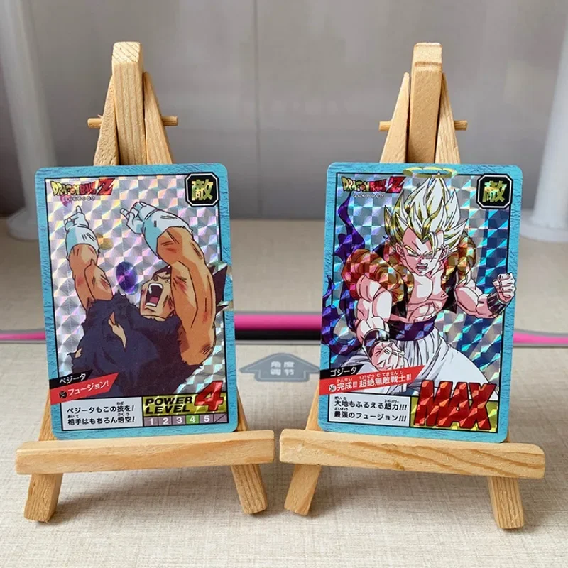 DIY Homemade Dragon Ball 13th Son Goku Vegeta IV Flash Card A Set of 10pcs Anime Game Peripheral Collection Christmas Present