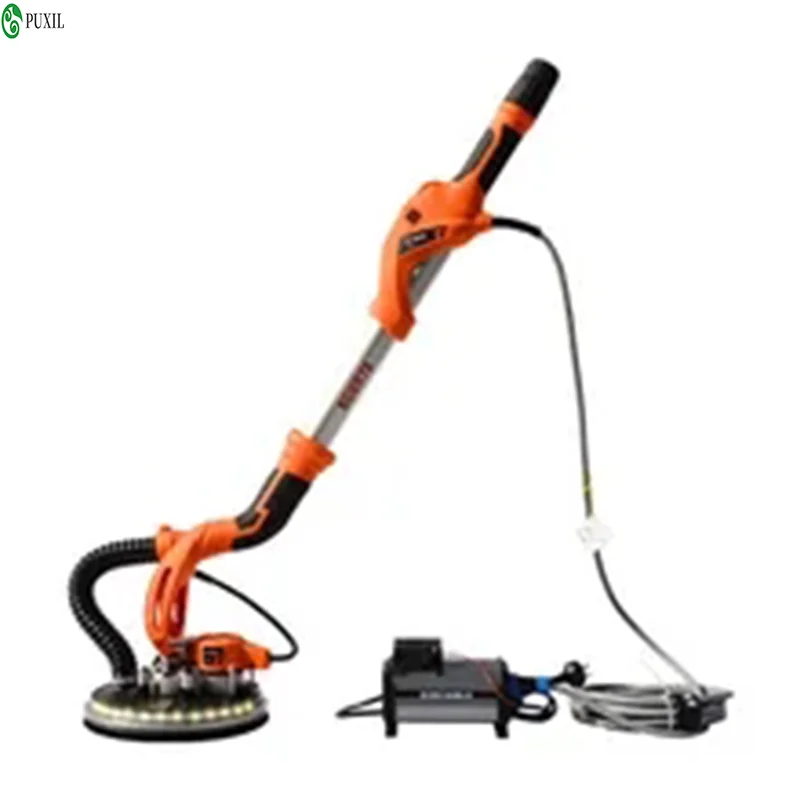 

7204 Foldable Brushless Grinder Sander 750W 110V-230V Wall Polishing Grinding Double Led Light Putty Polisher Machine