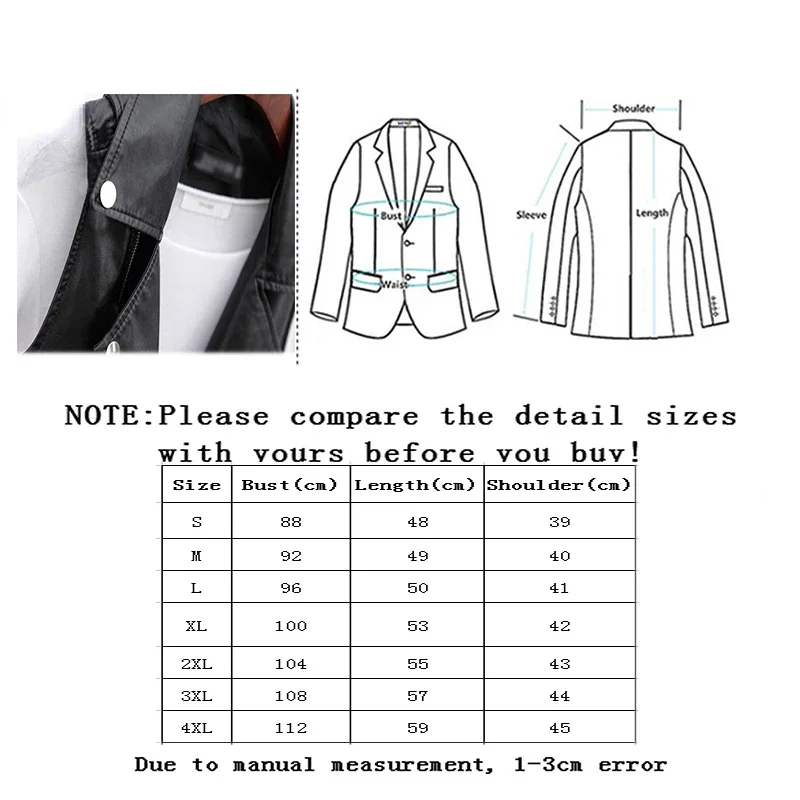 Women\'s Jacket Black PU Leather Vest Fashion Zipper Motorcycle Vest Tops Spring Autumn Steampunk Women Leather Coat Waistcoat