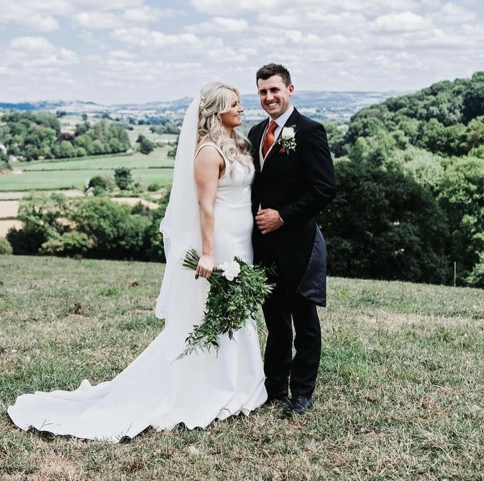 Robe De mariée en Satin élégante, style sirène, col carré, dos nu, pour femmes, personnalisée aux mesures, 2024