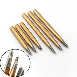 Crv High Hardness Center Pin Punch Metal Stainless Steel Wood Indentation Mark Woodworking Tool Bit 4 5 6mm